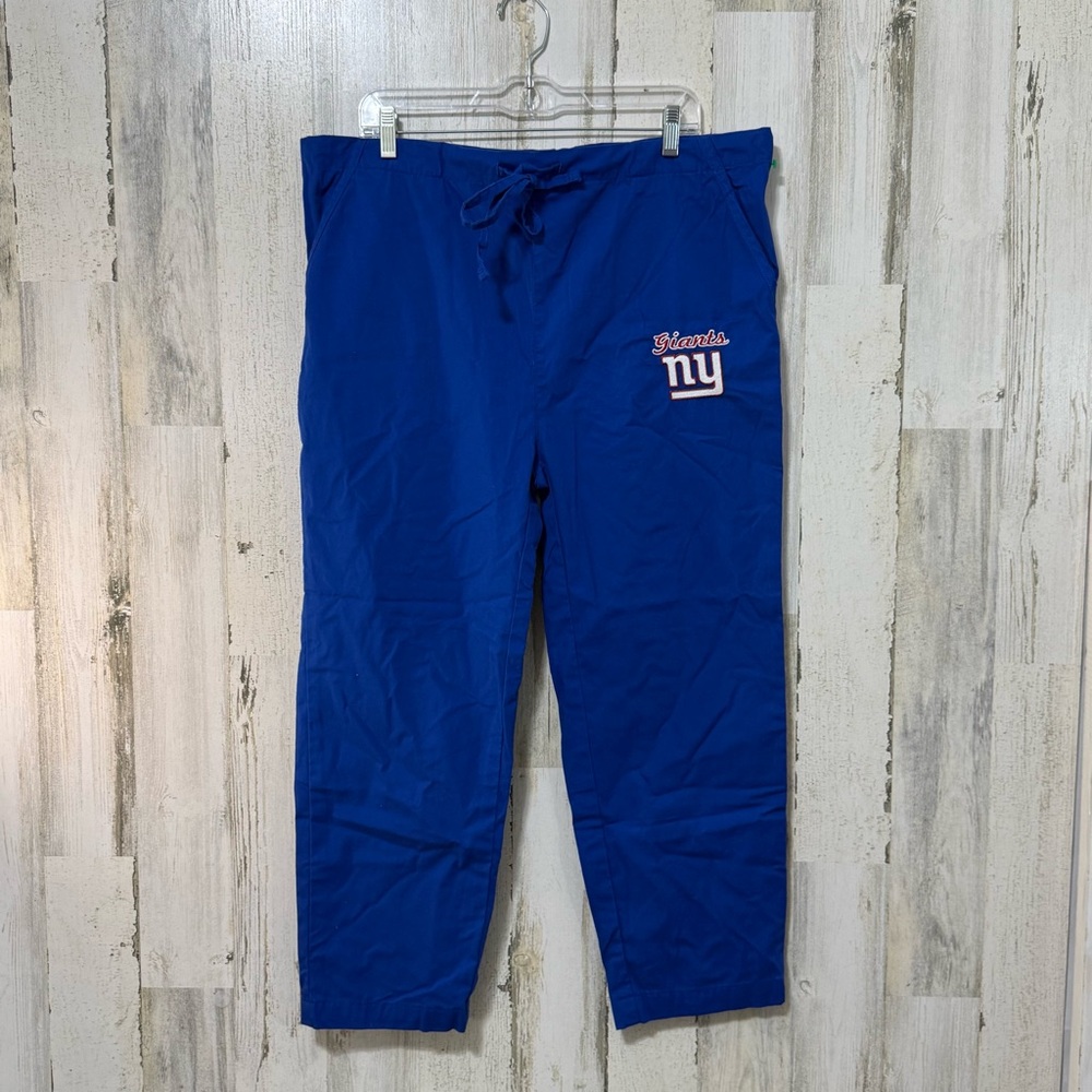 NFL Blue New York Giants SCRUBS Pants